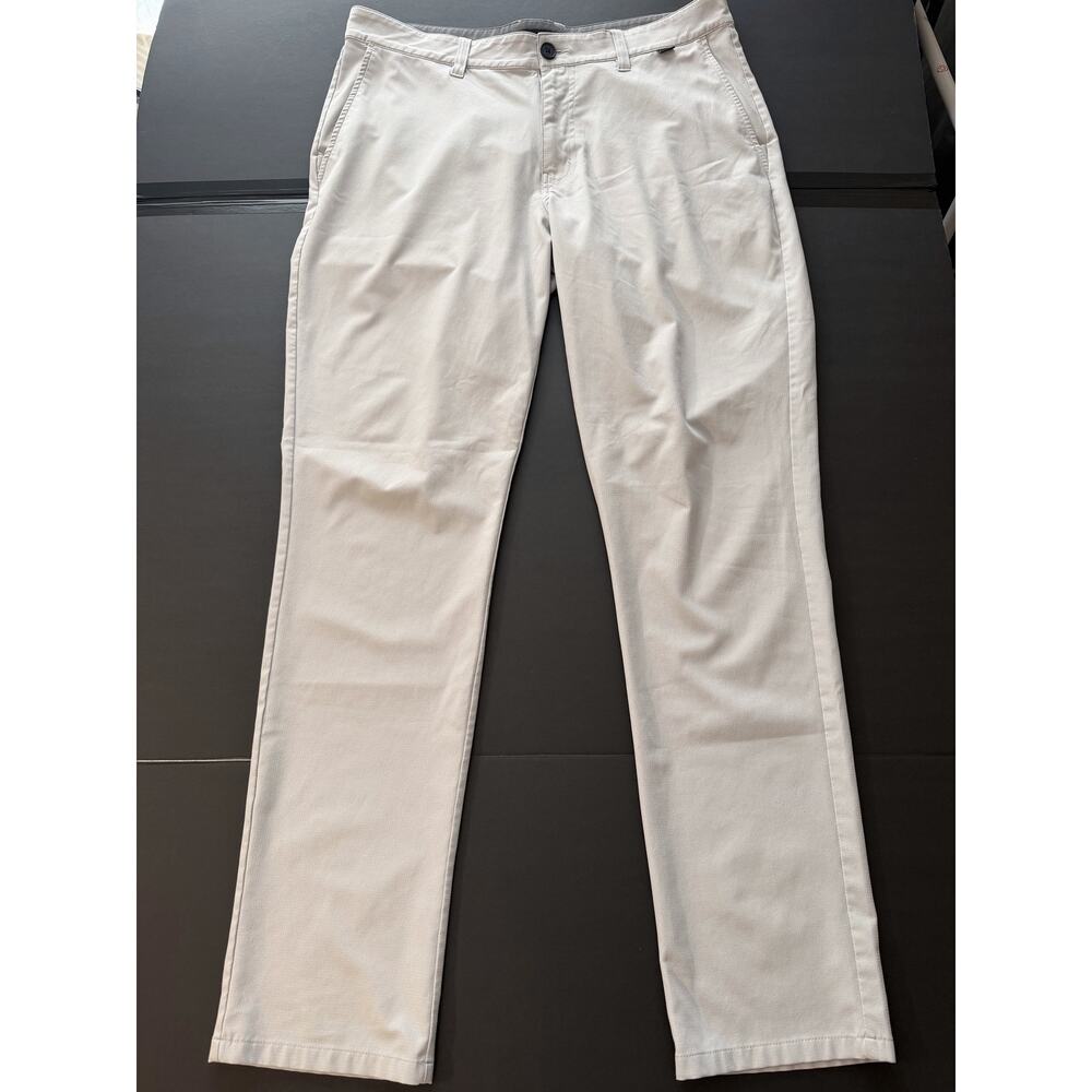 TravisMathew Right on Time Performance Chino Golf Pants grey
 Size 34